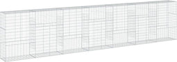vidaXL - Schanskorf - 700x50x150 - cm - gegalvaniseerd - ijzer - zilverkleurig