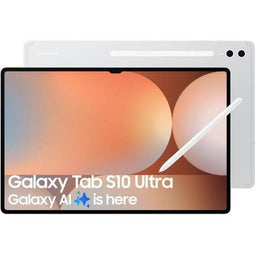 Samsung Galaxy Tab S10 Ultra (14.6", 2024) - Zilver - 512 GB - WiFi + 5G