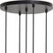 Light & Living Hanglamp MADELIN rond - Antiek-brons - 5-lichtpunten