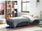 DUKE - Bed verstelbaar - Donkergrijs - 90 x 200 cm - Polyester