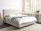 DUKE II - Tweepersoonsbed - Beige - 180 x 200 cm - Polyester