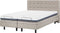 DUKE - Tweepersoonsbed - Beige - 160 x 200 cm - Polyester