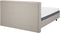 DUKE - Tweepersoonsbed - Beige - 160 x 200 cm - Polyester