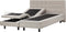 DUKE - Tweepersoonsbed - Beige - 180 x 200 cm - Polyester