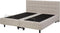 DUKE - Tweepersoonsbed - Beige - 180 x 200 cm - Polyester