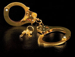 Pipedream Fetish Fantasy Gold Handboeien - Goudkleur