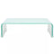 vidaXL - Tv-meubel/monitorverhoger - 40x25x11 - cm - glas - groen - groen