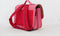 Own Stuff Lederen Boekentas Hartjes Lagere school - Antiek Roze