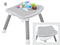 Kinderstoel - babystoel - 6-in-1 - multifunctioneel - grijs wit