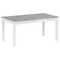 Beliani MESSINA - Loungeset voor 5 - Wit/Wit - Aluminium