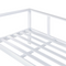 Beliani MESSINA - Loungeset voor 5 - Wit/Wit - Aluminium