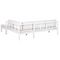 Beliani MESSINA - Loungeset voor 5 - Wit/Wit - Aluminium