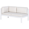 Beliani MESSINA - Loungeset voor 5 - Wit/Wit - Aluminium
