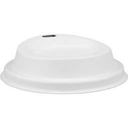 Depa® - ® Deksel | Bagasse (suikerrietpulp) | Ø90mm | wit | 50 stuks