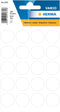 HERMA - Etiket 1870 rond 19mm wit 100 stuks