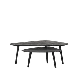 Coffee Table Set Rock 110x64x39 cm