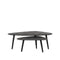Coffee Table Set Rock 110x64x39 cm