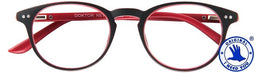 I Need You - Leesbril i need you +3.00dpt dokter new grijs-rood