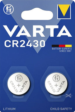 Varta - Batterij knoopcel CR2430 lithium blister à 2stuk | Blister a 2 stuk | 10 stuks