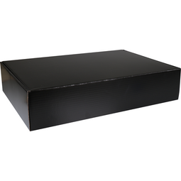 Klika - Luxe verzenddoos | golfkarton | 40x30x12cm | met autolock | zwart | 25 stuks
