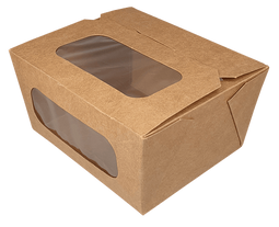 Klika - Vensterdoosje 750ml Kraft FSC®Mix BIO | 50 stuks