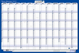Legamaster - Persoonlijke planner 2023 90x60cm horizontaal gelamineerd | 1 stuk | 5 stuks