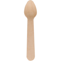 Depa® - ® Lepel | koffielepel | Hout | 98mm | naturel | 250 stuks