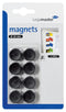 Legamaster - Magneet 20mm 250gr zwart 8 stuks