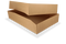 Klika - Cateringdozen kraft groot met ovaal venster 56x38x8cm BIO | 50 stuks