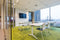 Universele klaptafel breed 120CM diep 80CM bladkleur Licht Eiken framekleur Wit (RAL9010)