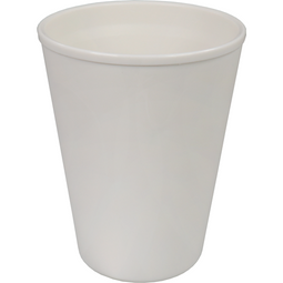 Circ - | Beker | PP | reusable | dubbelwandig | 300ml | 115mm | wit | 48 stuks