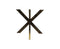 Onderstel Ventura - 100x70x72 - Goud - Metaal