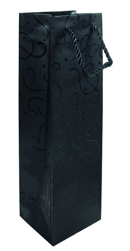 IEZZY - Draagtas iezzy (wijn)fles 9x10x33cm celebration | Pak a 20 zak | 5 stuks