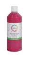Qrea - Plakkaatverf cyclaam 500ml | Fles a 500 milliliter | 6 stuks