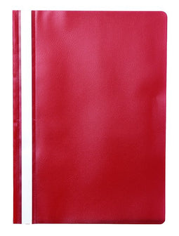 Quantore - Snelhechter A4 PP rood | 100 stuks