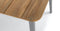 Reims Dining Table 240x100x76cm With Wooden Umbrella Cover (12053) - Steel Light Grey 17-5102 Tpg