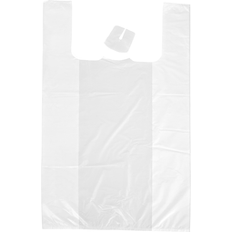 Top Quality - Hemddraagtas wit 28x07x50cm 2000 stuks