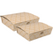 Klika - Sushibox | karton + PP | 190x145x50mm | wit | 225 stuks