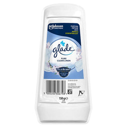 Glade - Luchtverfrisser glade gel pure clean linen 150gr | 1 stuk | 8 stuks
