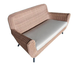 Jonah 2 Seater Sofa (000314) - Steel Yellow