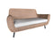 Jonah 2 Seater Sofa (000314) - Steel Yellow
