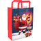 Klika - Tas | Kerstman | Papier | platte handgreep | 22x 10x29cm | draagtas | 50 stuks