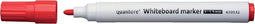 Quantore - Whiteboardstift rond 1-1.5mm rood