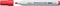 Quantore - Whiteboardstift rond 1-1.5mm rood