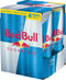 Red Bull - energiedrank, sugarfree, blik van 25 cl, pak van 4 stuks