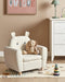 Beliani MARIBO - Kinderfauteuil - Beige - Linnen