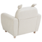 Beliani MARIBO - Kinderfauteuil - Beige - Linnen