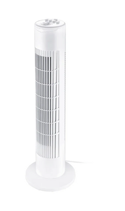 SILVERCREST® Torenventilator, 3 snelheden, 50 W zwart- 3 modi: laag, gemiddeld, hoog Apart inschakel