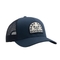 Dark Seas Solitude Navy Trucker Cap