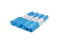 Klika - Vuilniszakken 120 liter 70x110cm 20 rollen met 25 zakken blauw (licht) | 500 stuks